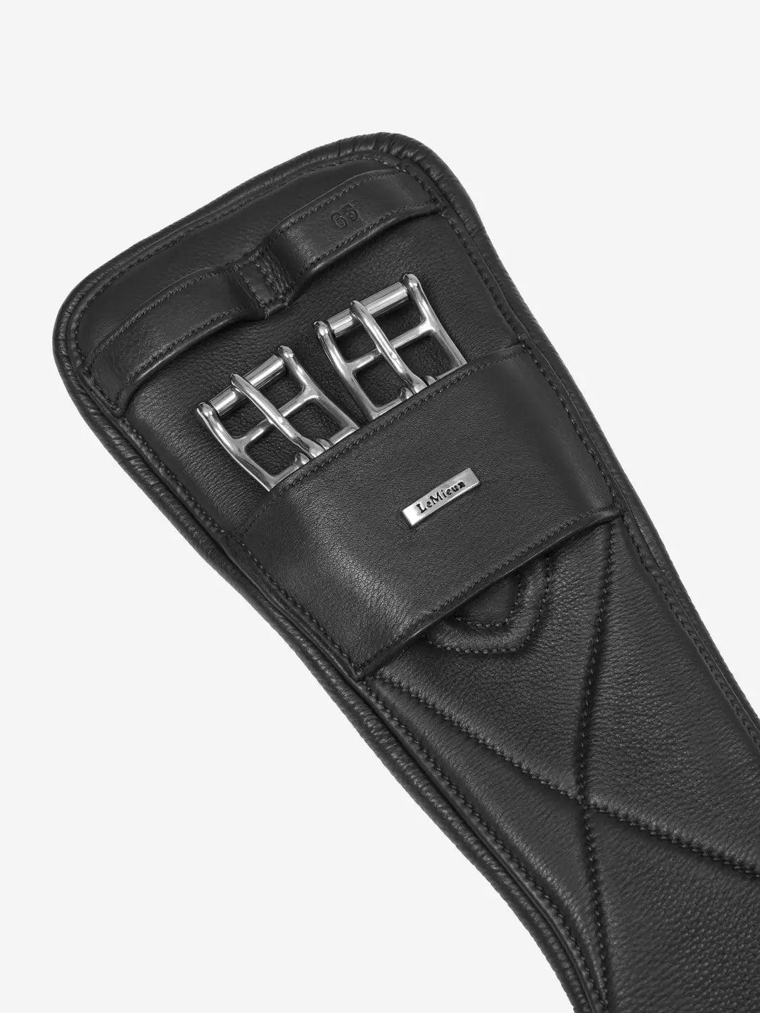 Arika Contoured Dressage Girth Black 45cm