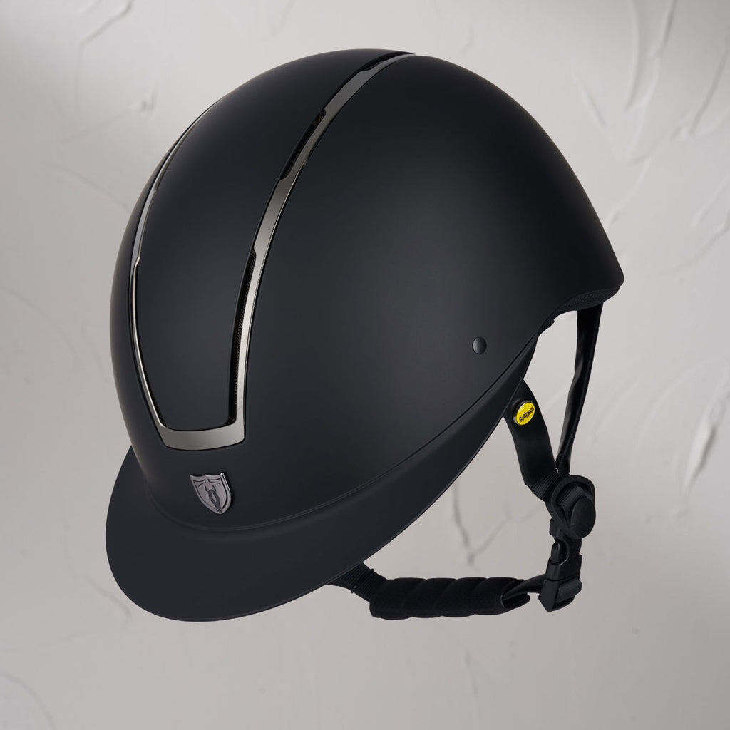 Tipperary Windsor MIPS® Helmet Chrome and Matte Black Wide Brim