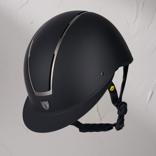 Tipperary Windsor MIPS® Helmet Chrome and Matte Black Wide Brim