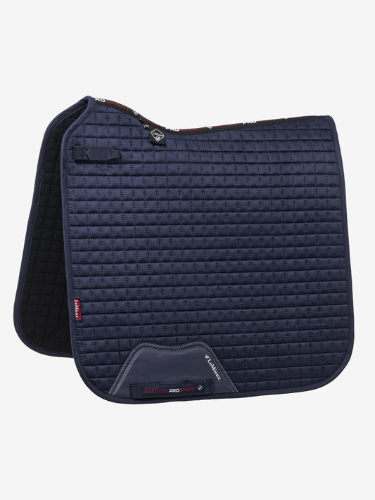 Suede Dressage Square Navy Large