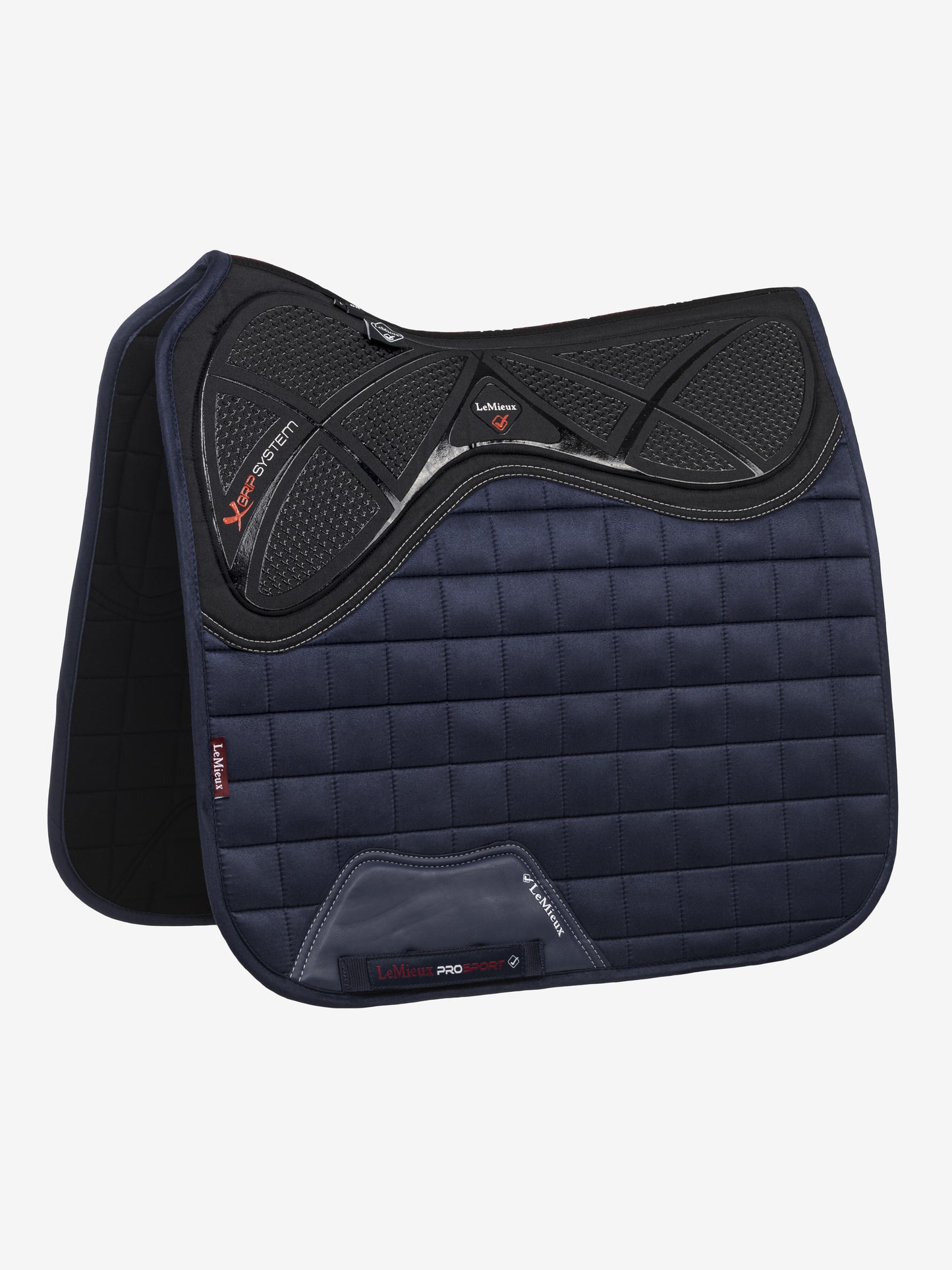 X-Grip Silicone Dressage Square Navy Large